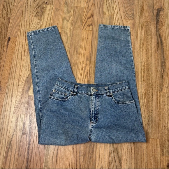 Lauren Jeans Co Medium Wash Denim Pants Petites 6P - Picture 1 of 5